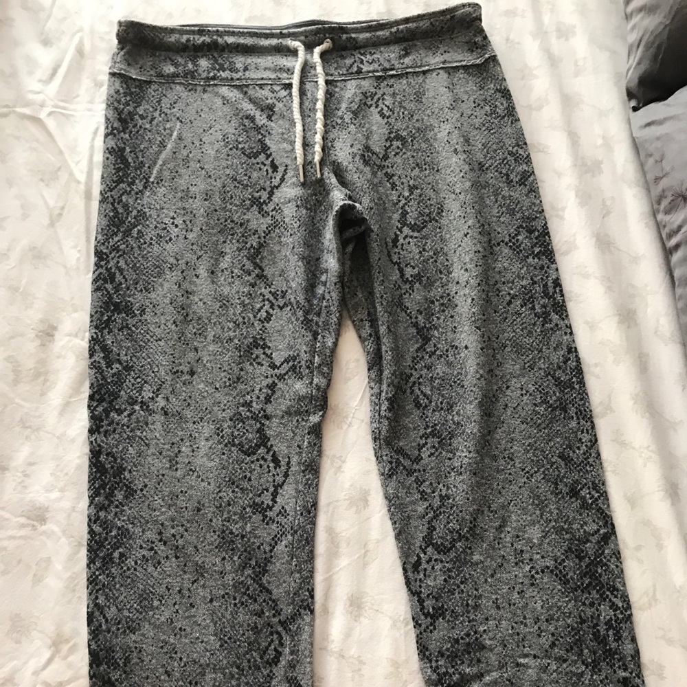 Calvin Klein ankle snake print sweatpants